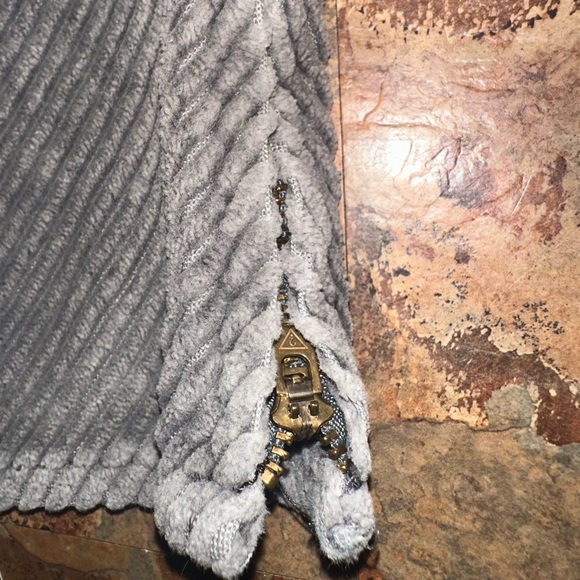 VTG 80’s Rare Guess Jeans Gray Wide Wale Corduroy Pants Ankle Zipper Size 25 - Picture 4 of 10